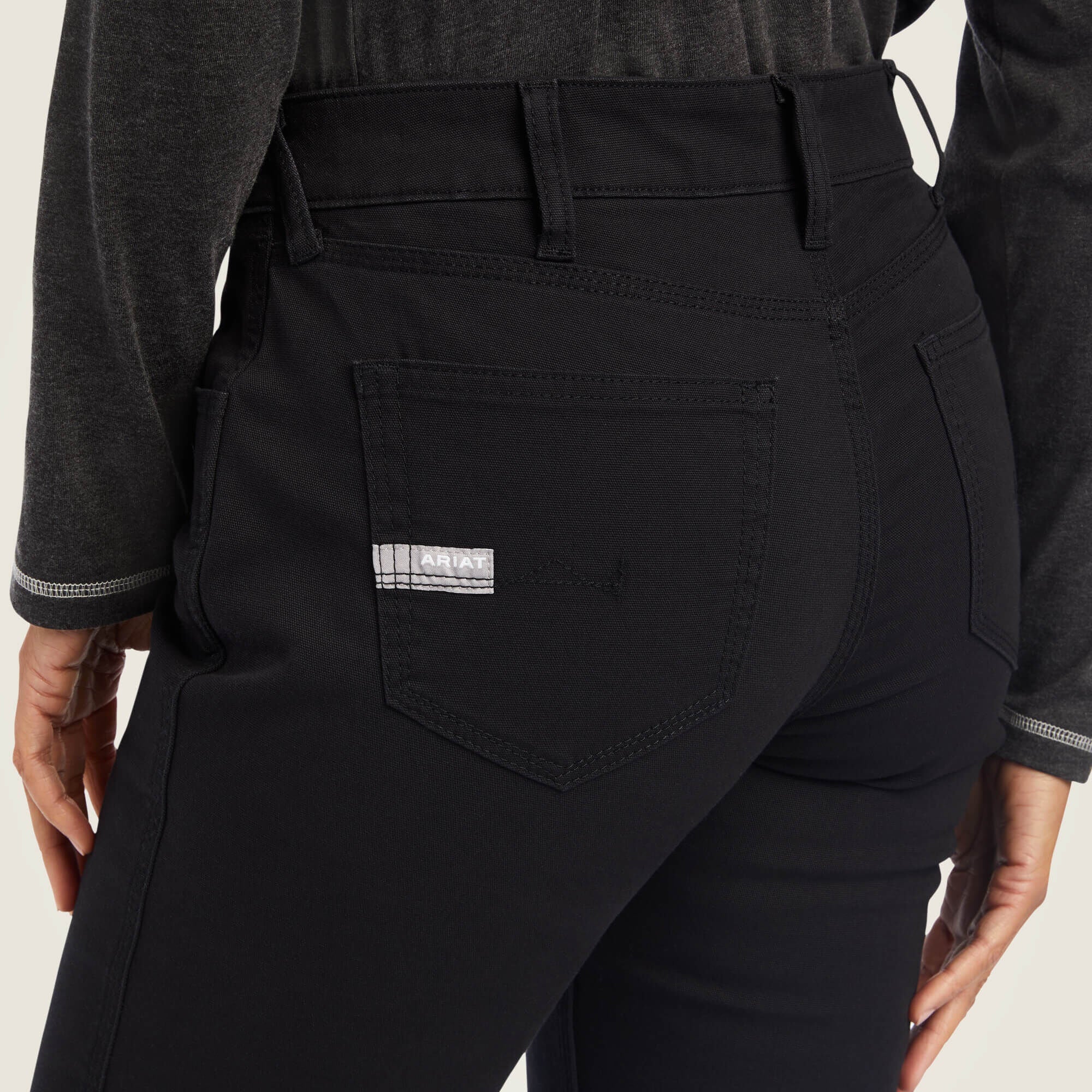 Rebar DuraStretch Made Tough Straight Leg Pant Women - BLACK