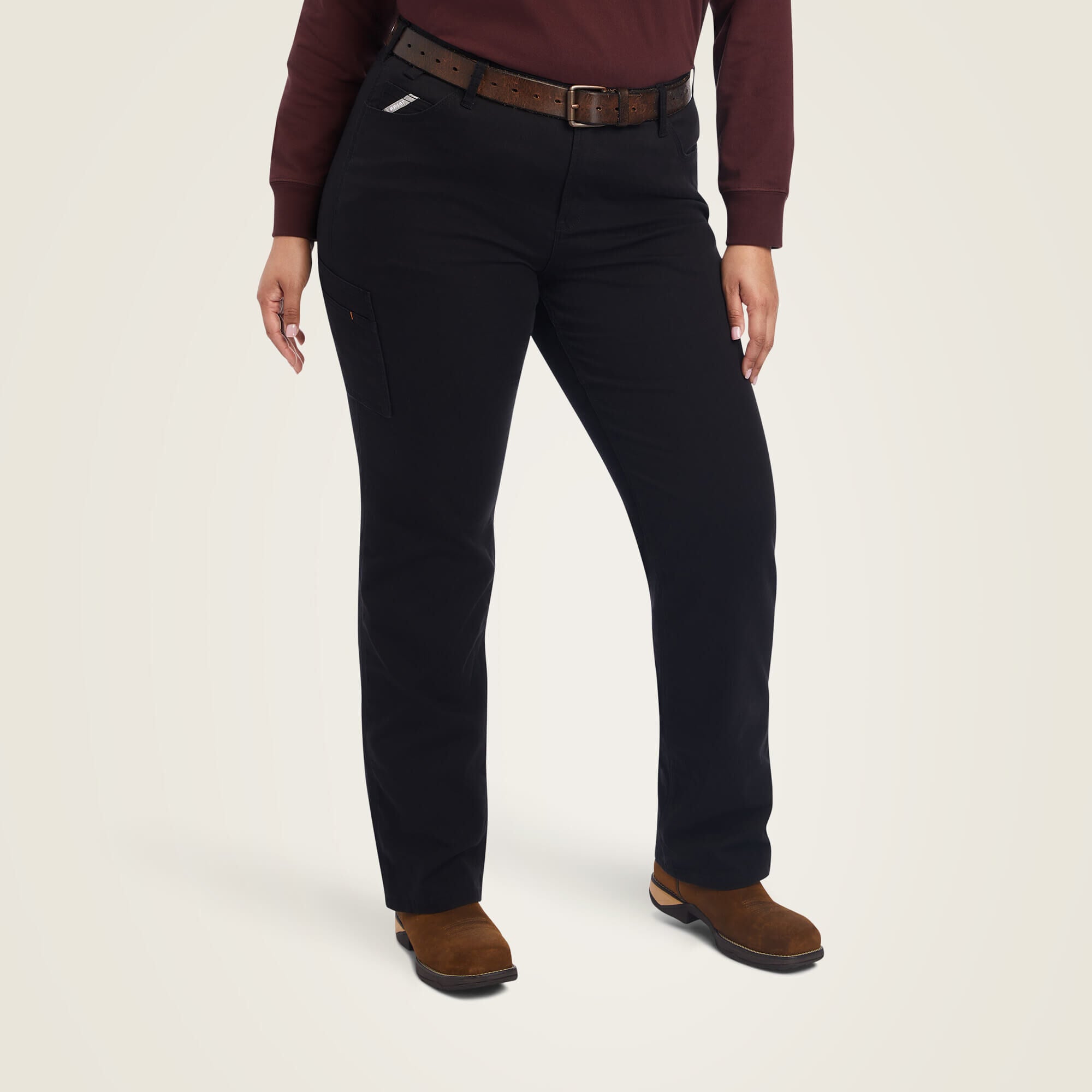 Rebar DuraStretch Made Tough Straight Leg Pant Women - BLACK