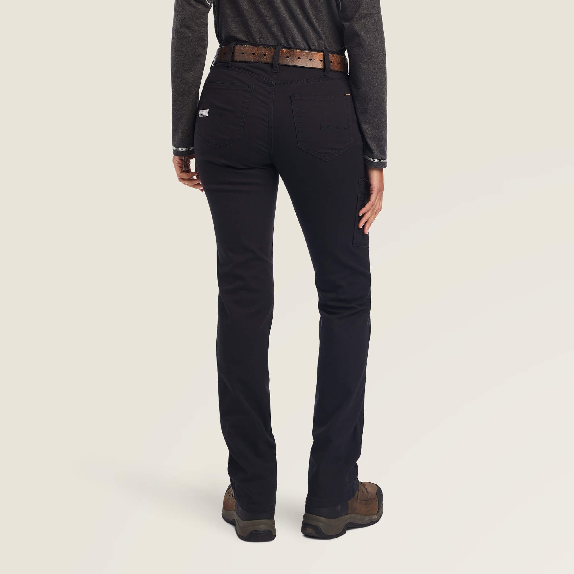 Rebar DuraStretch Made Tough Straight Leg Pant Women - BLACK