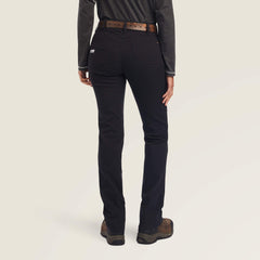 Rebar DuraStretch Made Tough Straight Leg Pant Women - BLACK