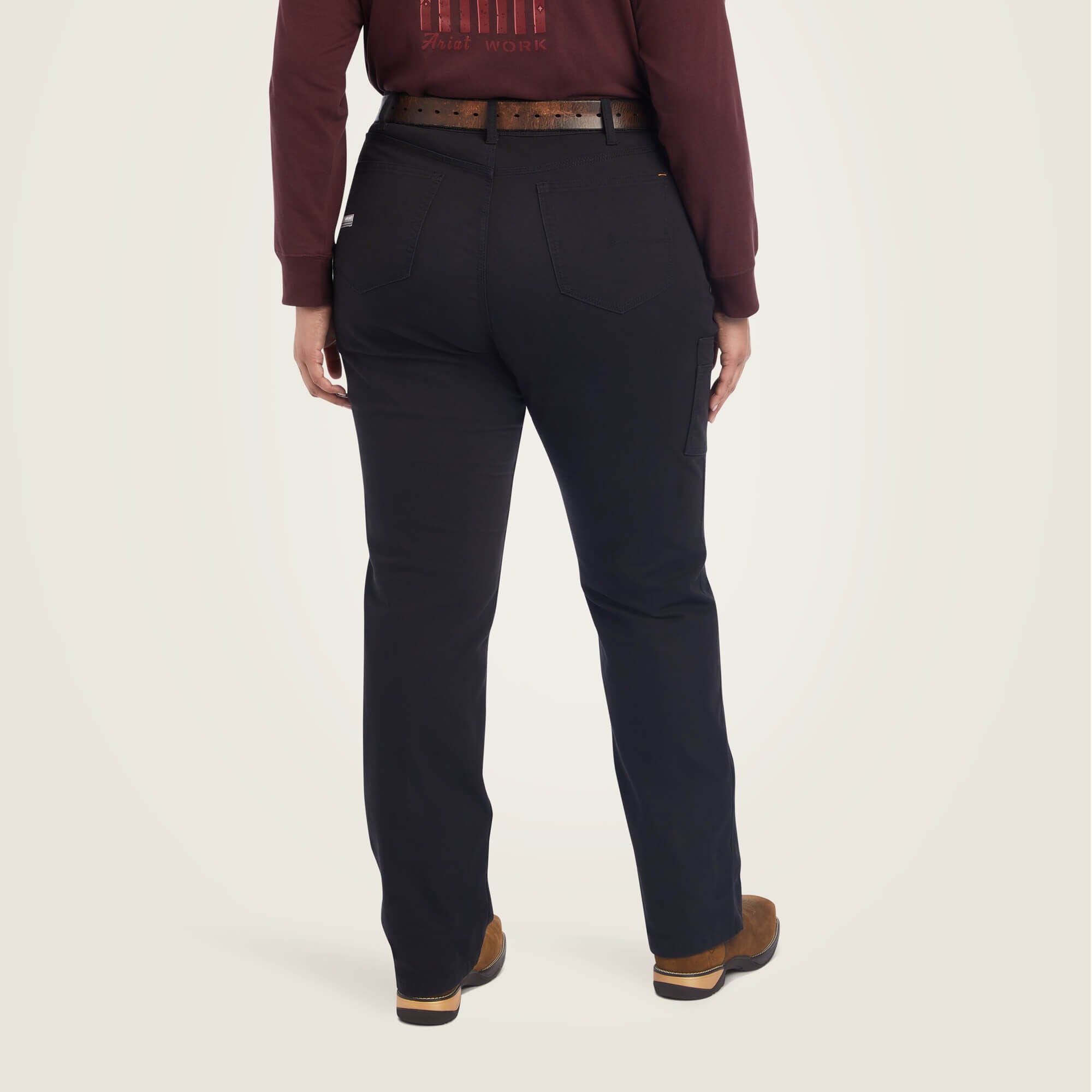 Rebar DuraStretch Made Tough Straight Leg Pant Women - BLACK