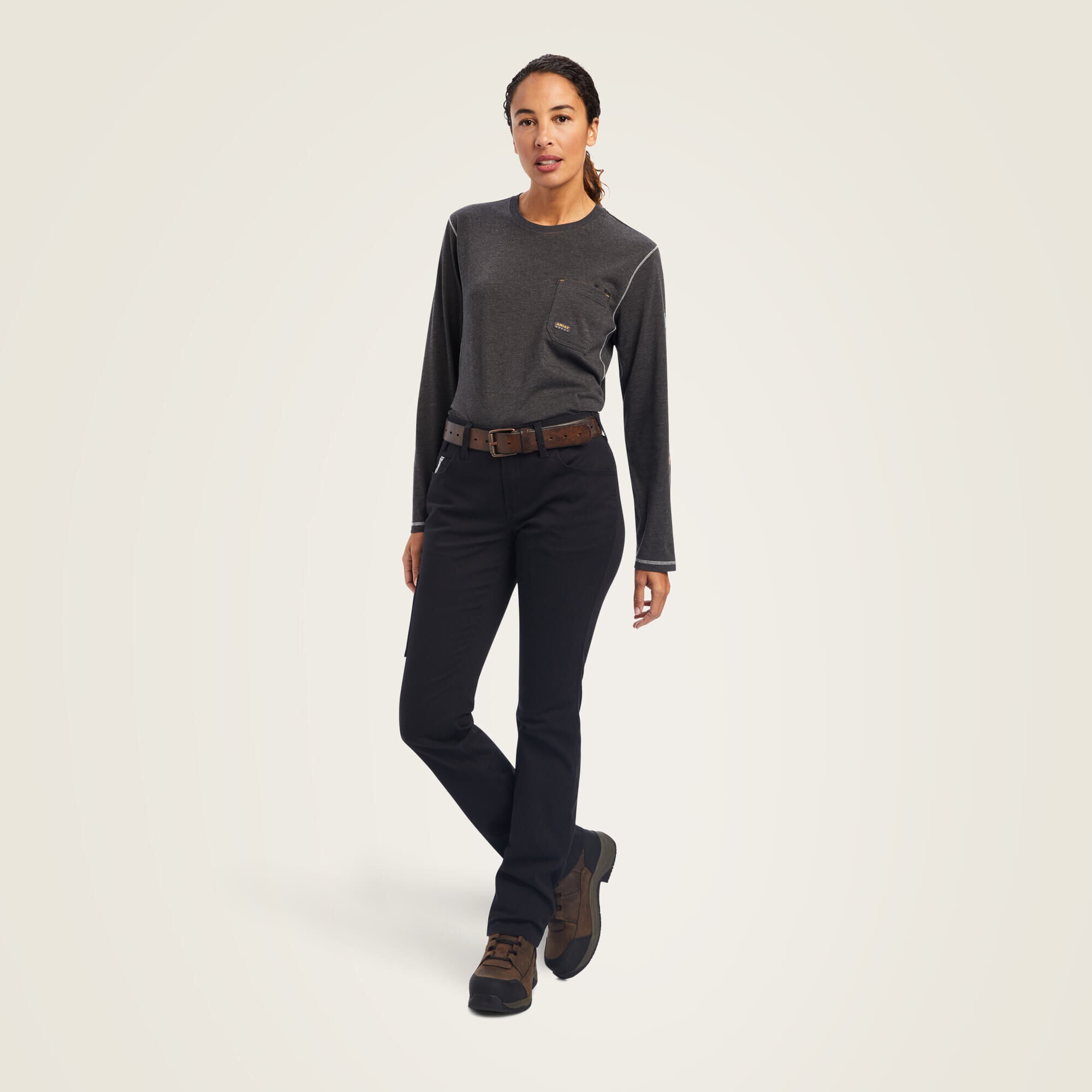 Rebar DuraStretch Made Tough Straight Leg Pant Women - BLACK