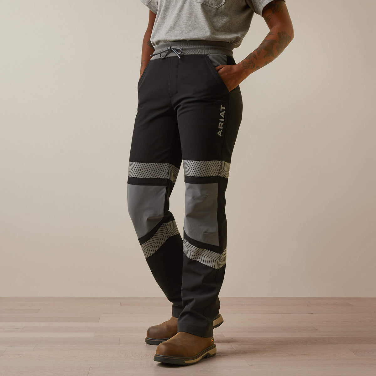 Rebar DuraStretch Pull-On Slim Leg Pant Women - BLACK