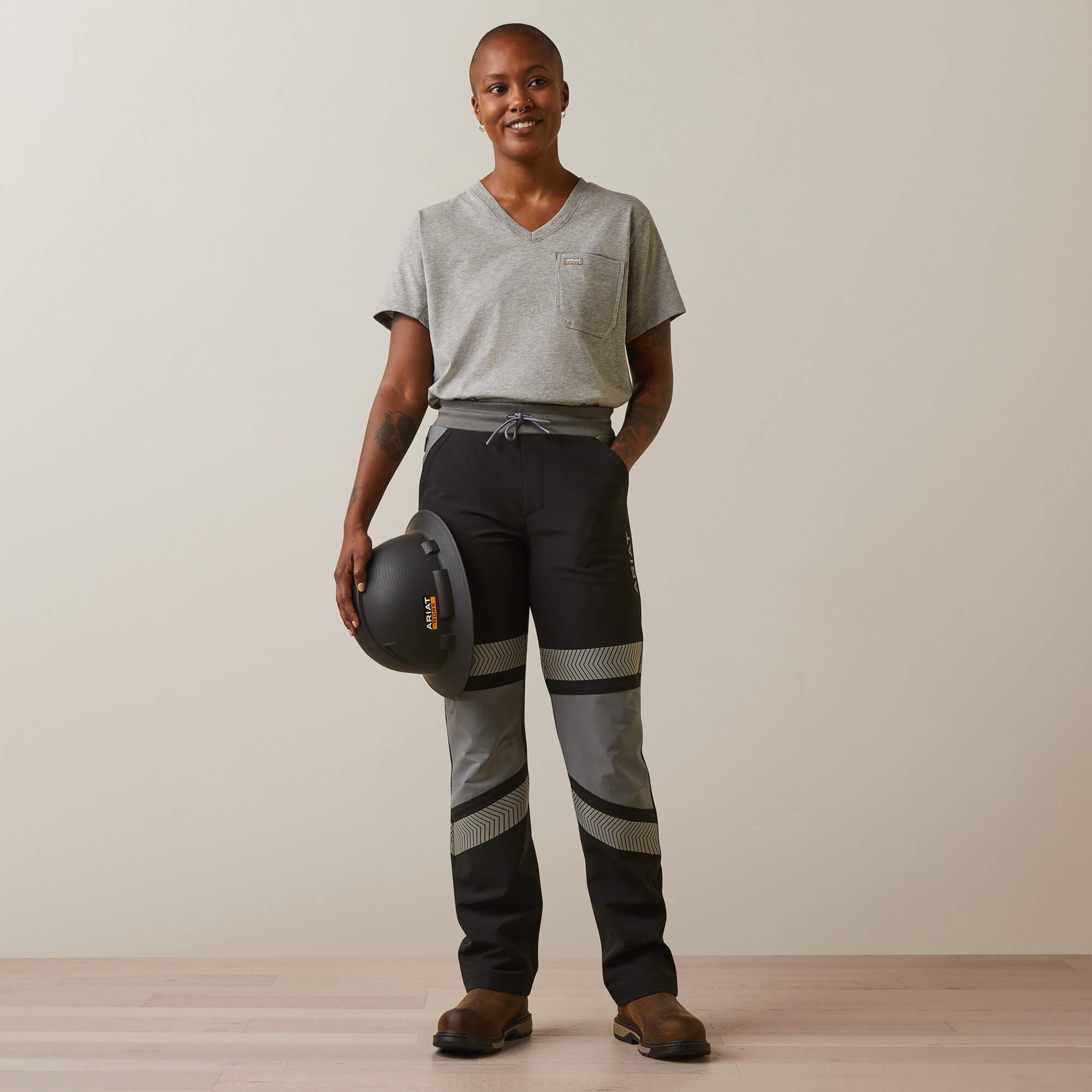Rebar DuraStretch Pull-On Slim Leg Pant Women - BLACK