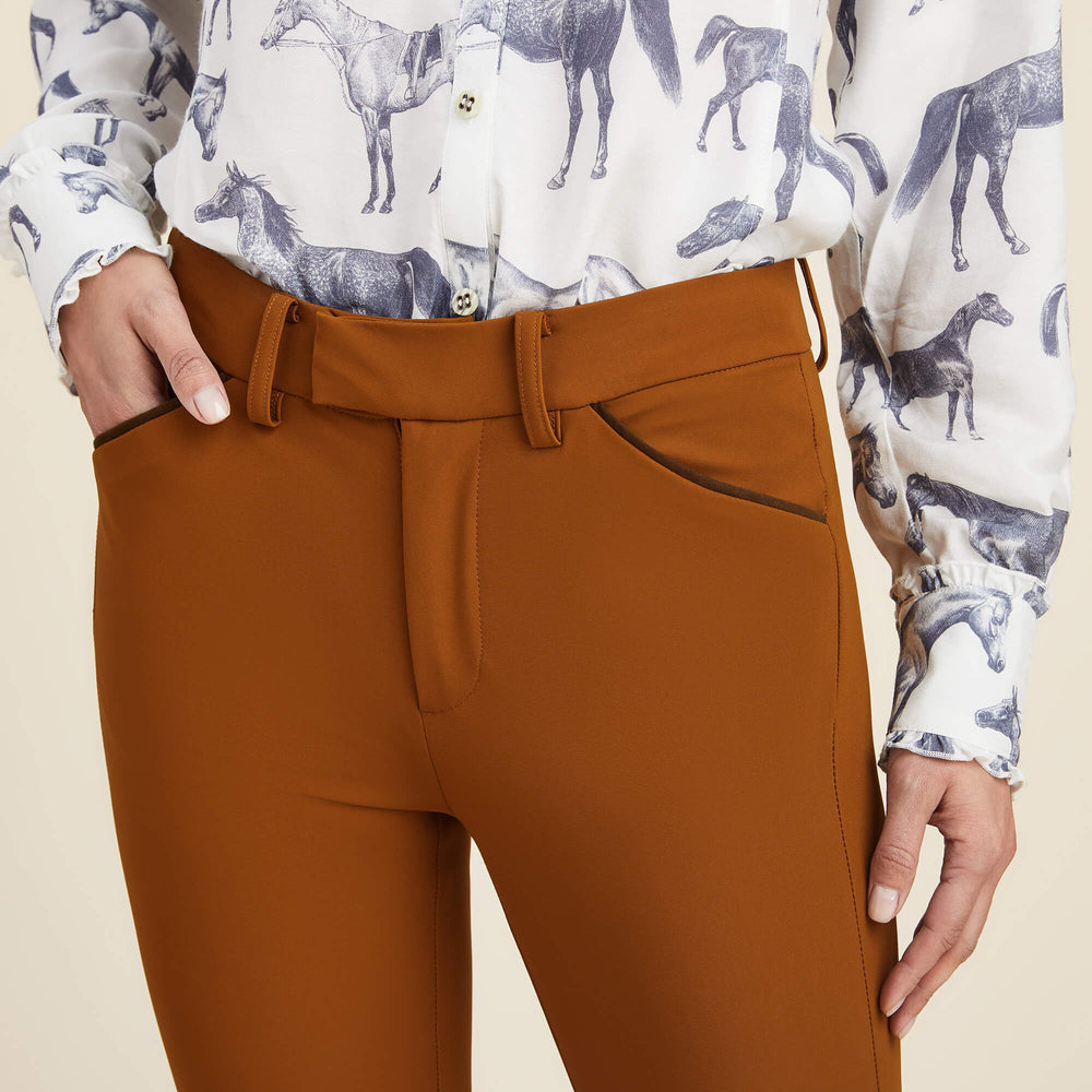Marlow Pant Women - CHESTNUT