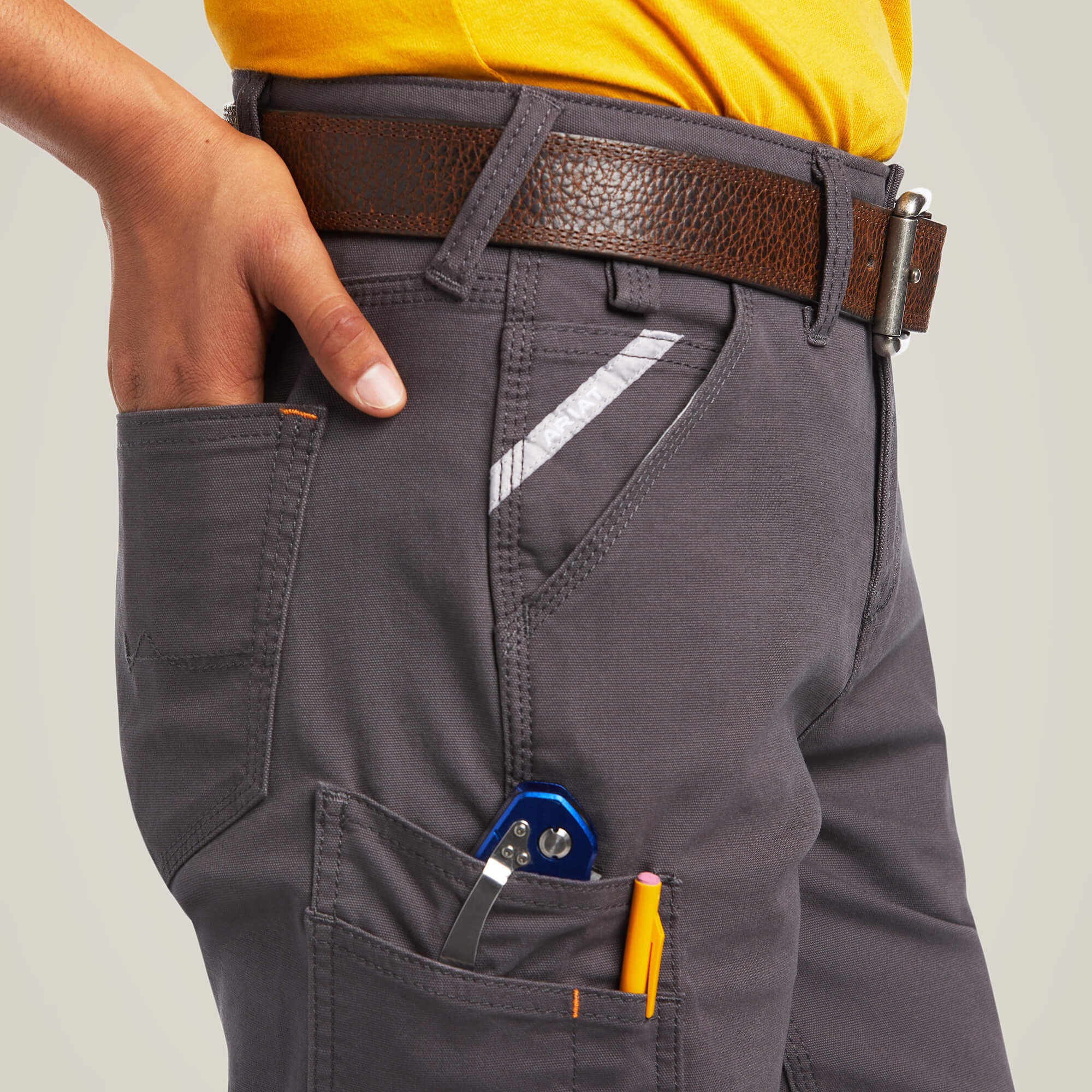 Rebar DuraStretch Made Tough Short Women - REBAR GREY
