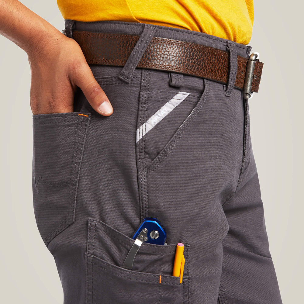 Rebar DuraStretch Made Tough Short Women - REBAR GREY