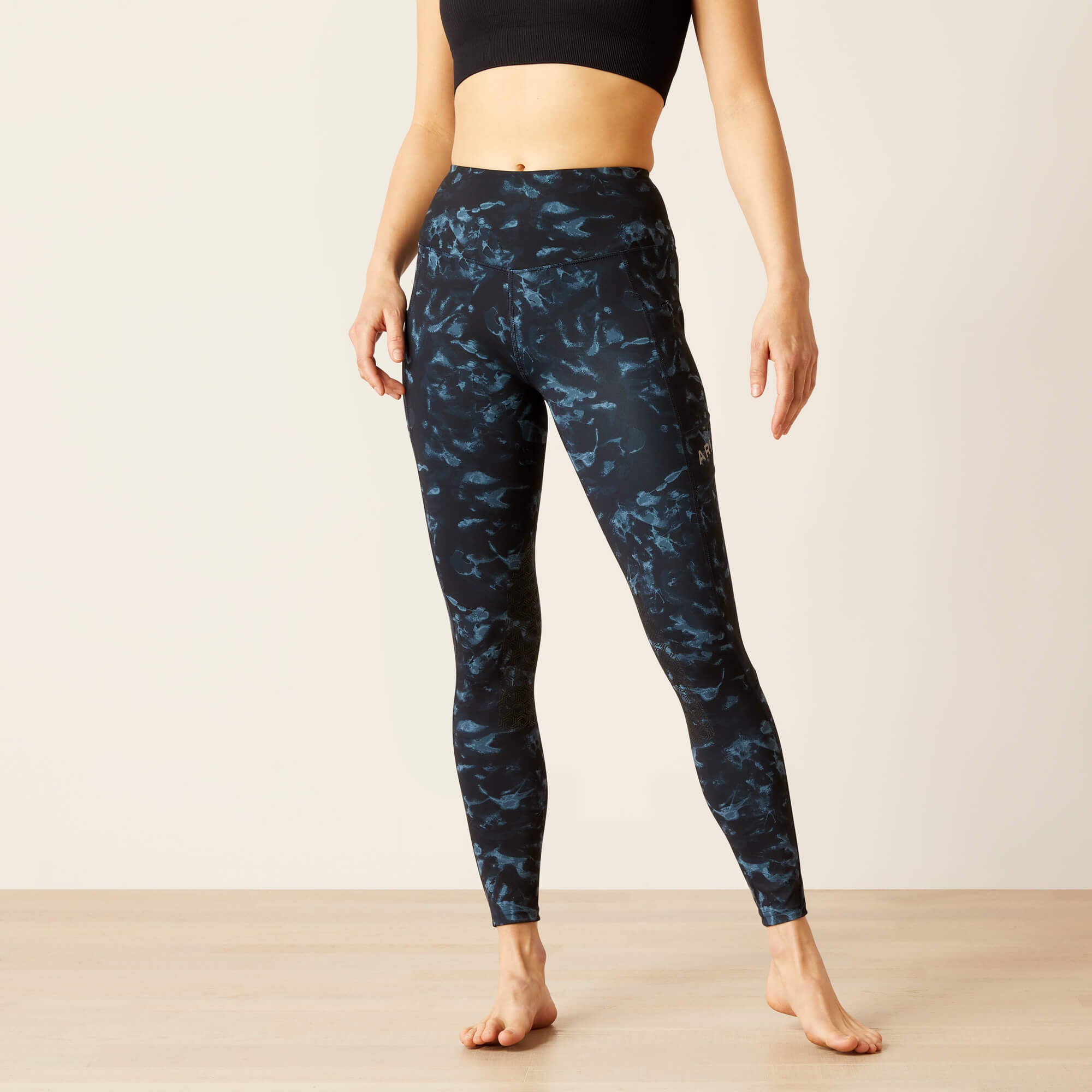 Eos Print Knee Patch Tight Women - STORMY SKIES