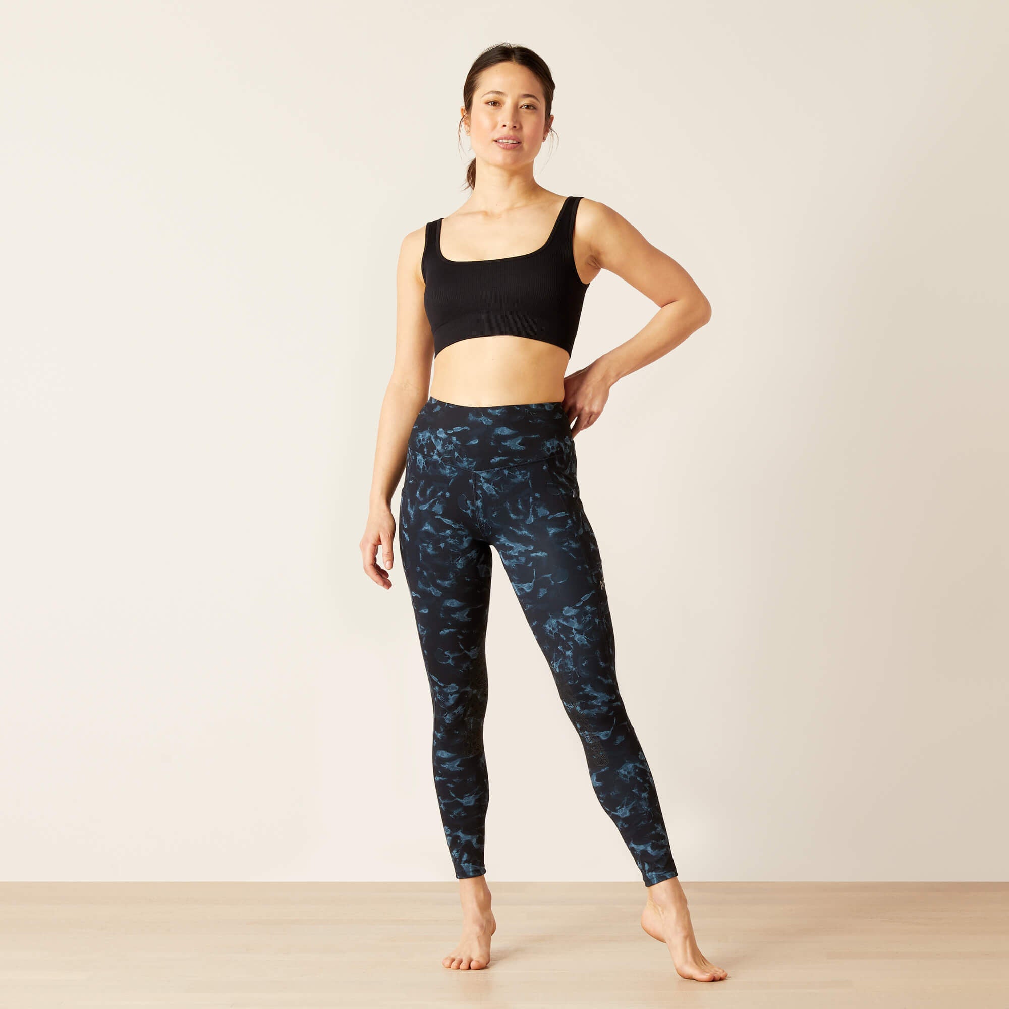 Eos Print Knee Patch Tight Women - STORMY SKIES