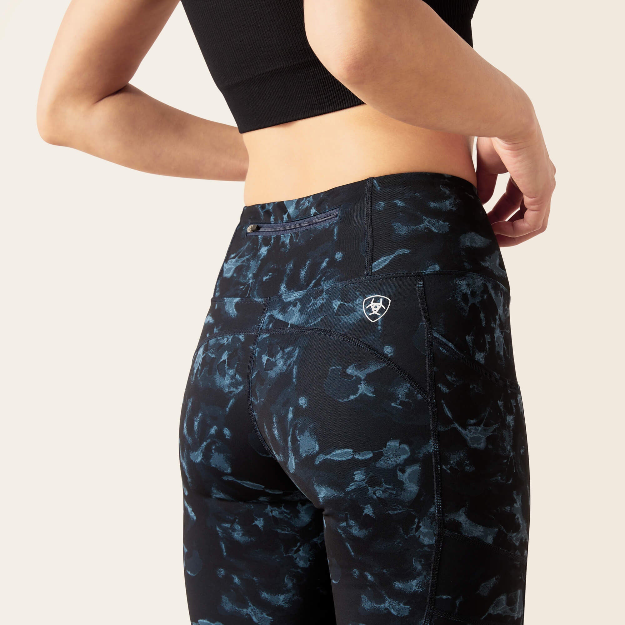 Eos Print Knee Patch Tight Women - STORMY SKIES