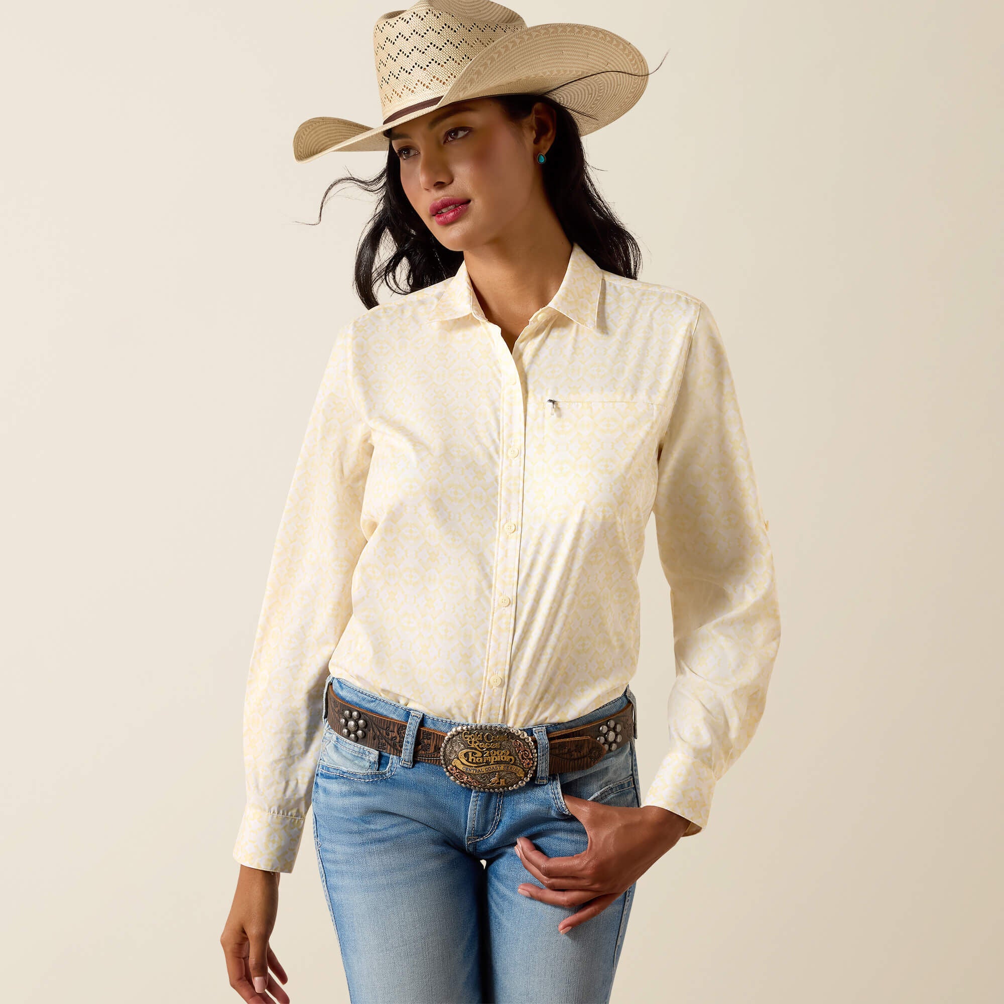 VentTEK Shirt Women - PEAR SORBET KALEIDOSCOPE