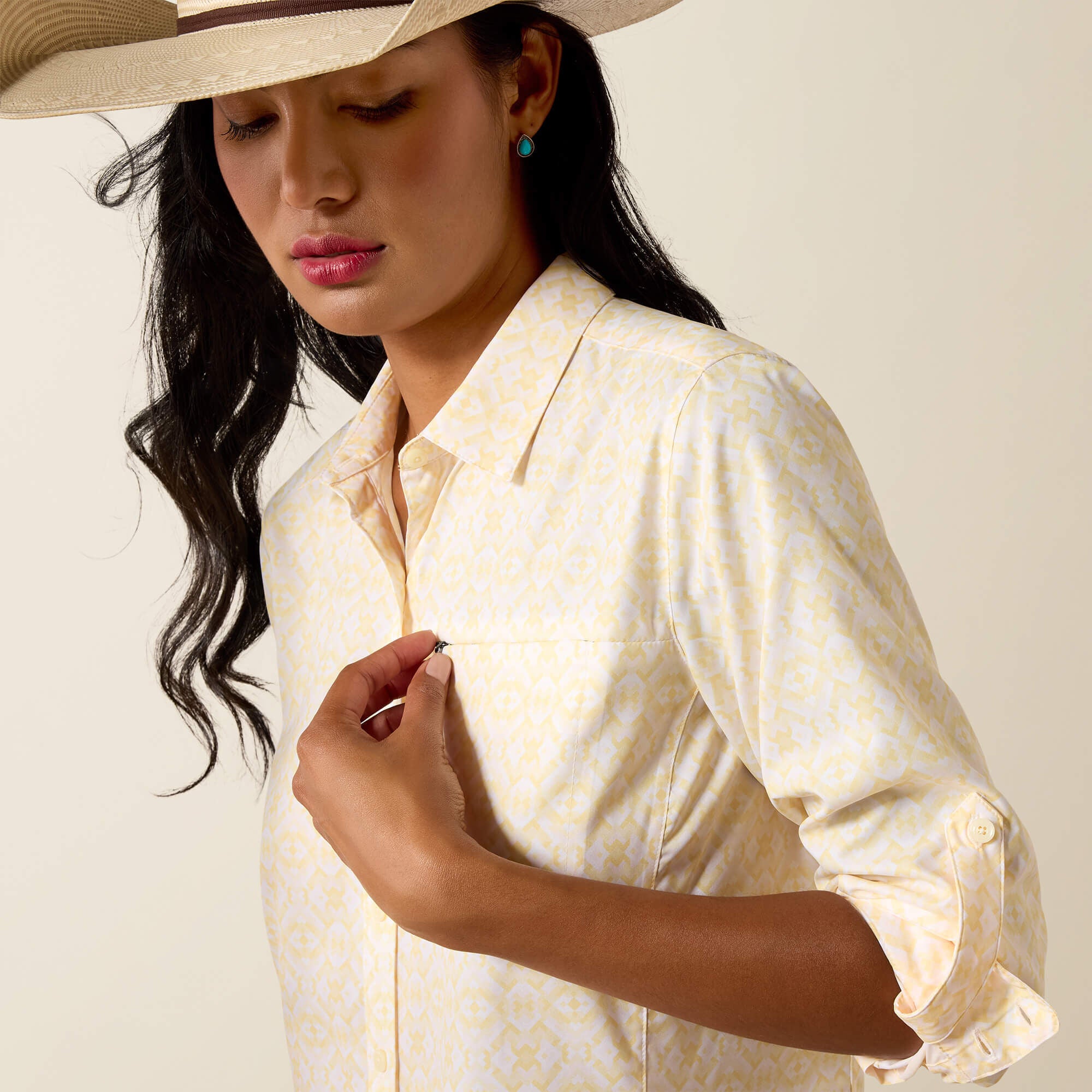 VentTEK Shirt Women - PEAR SORBET KALEIDOSCOPE
