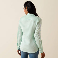 Team Kirby Shirt Women - DUSTY AQUA