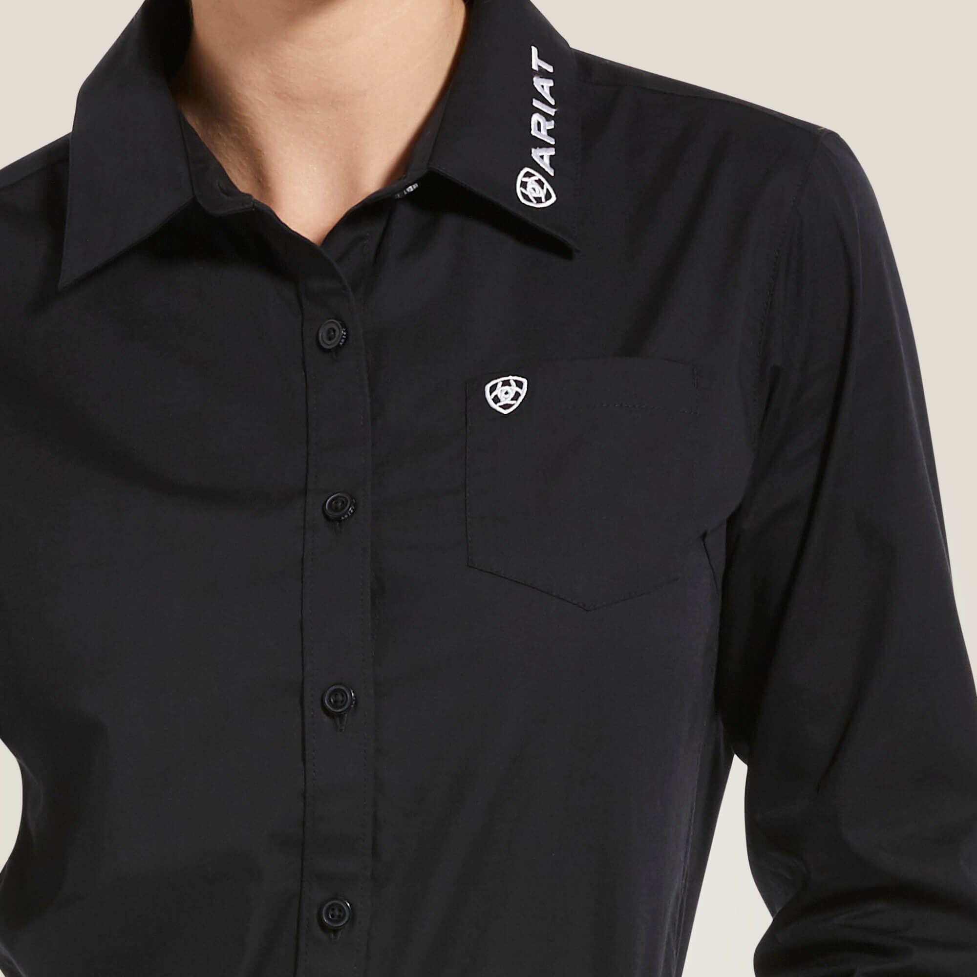 Team Kirby Stretch Shirt Women - BLACK