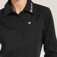 Team Kirby Stretch Shirt Women - BLACK