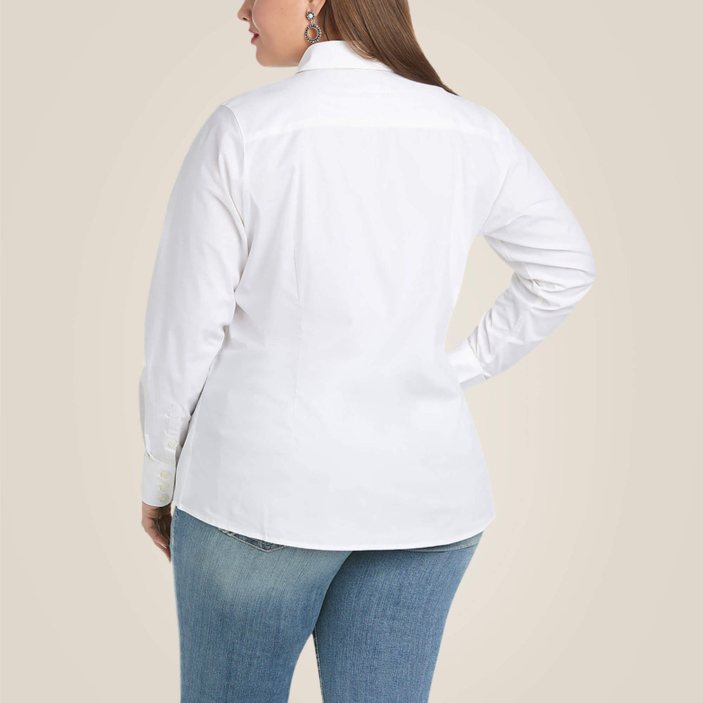 Kirby Stretch Shirt Women - WHITE