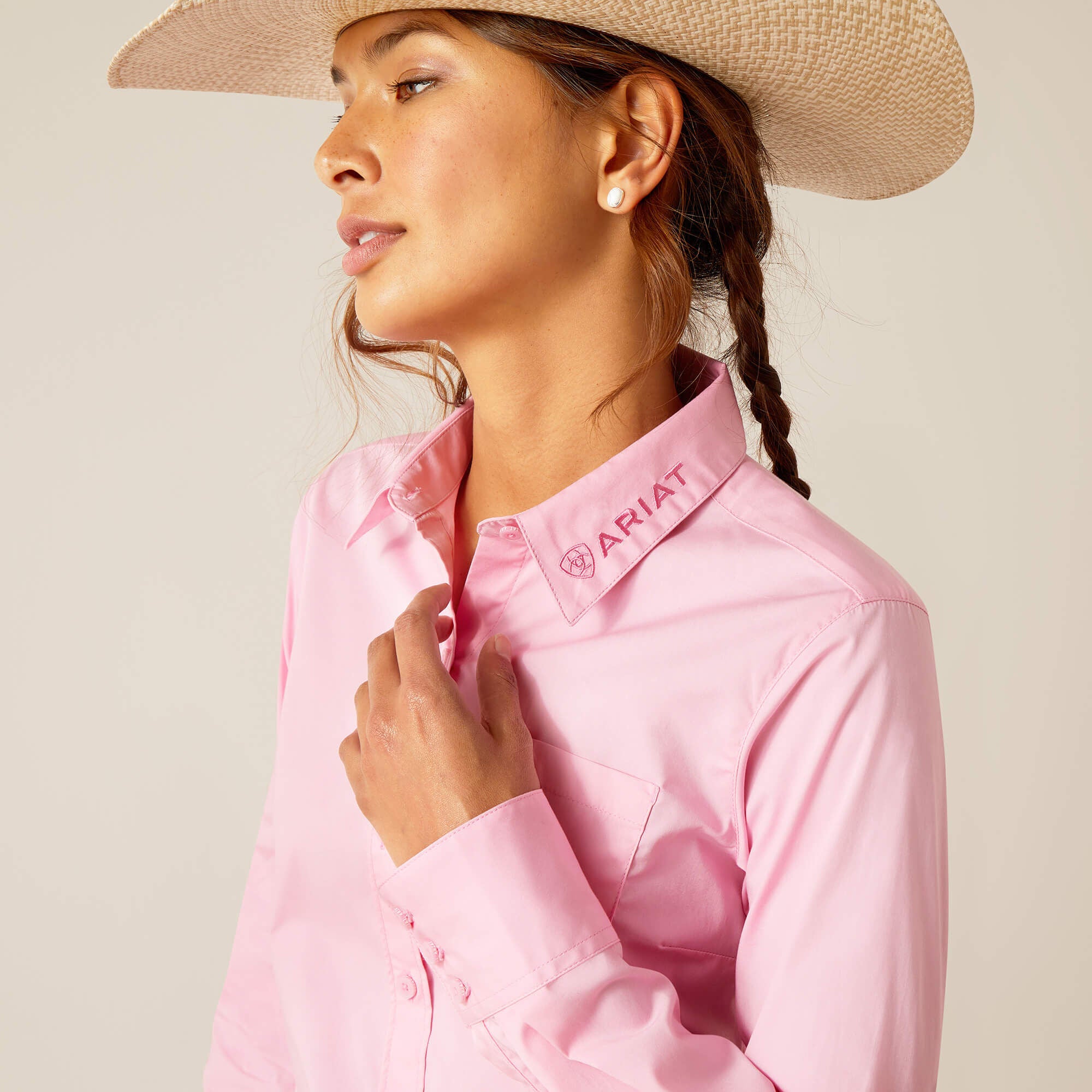 Team Kirby Stretch Shirt Women - PRISM PINK