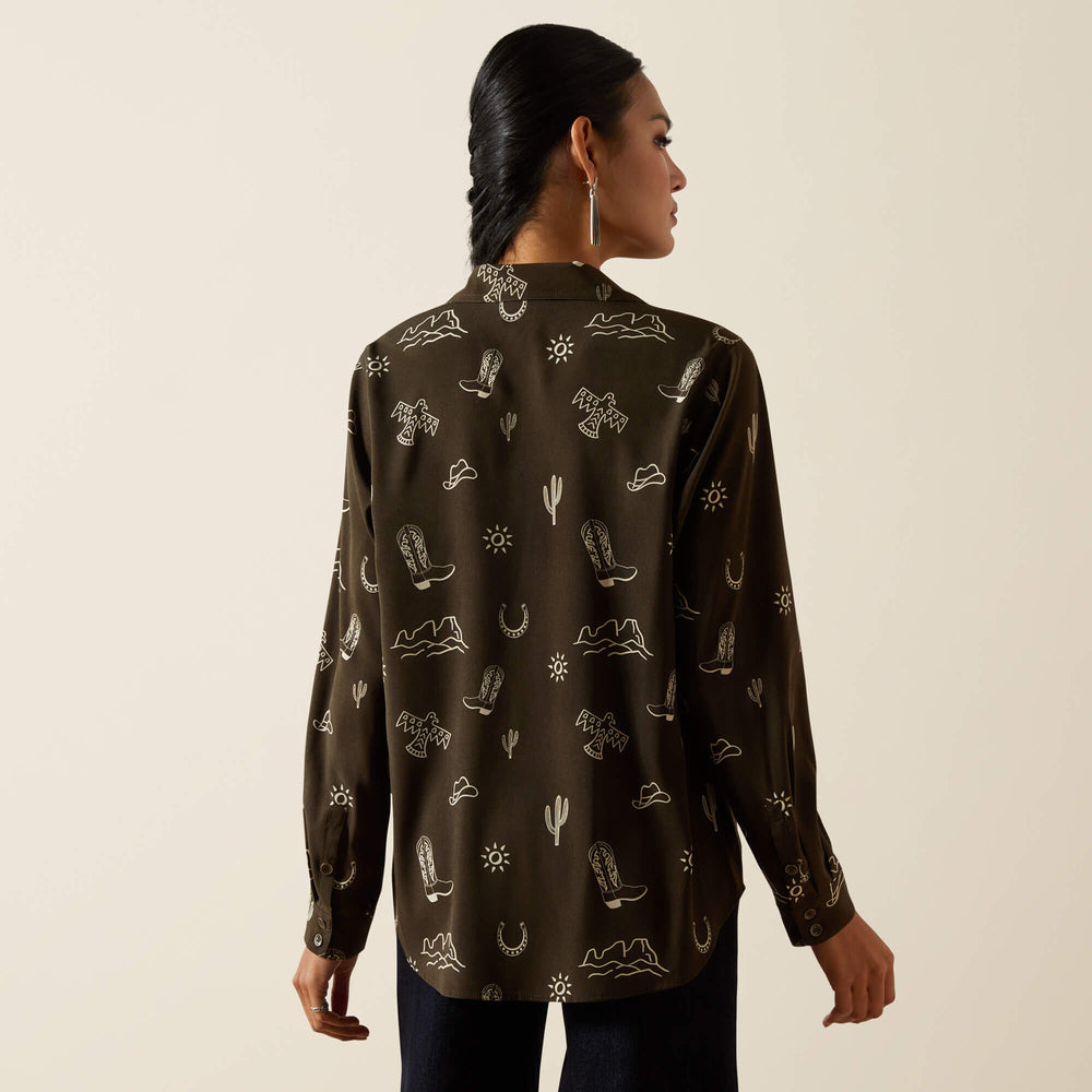 Homestyle Shirt Women - LAYLA PRINT