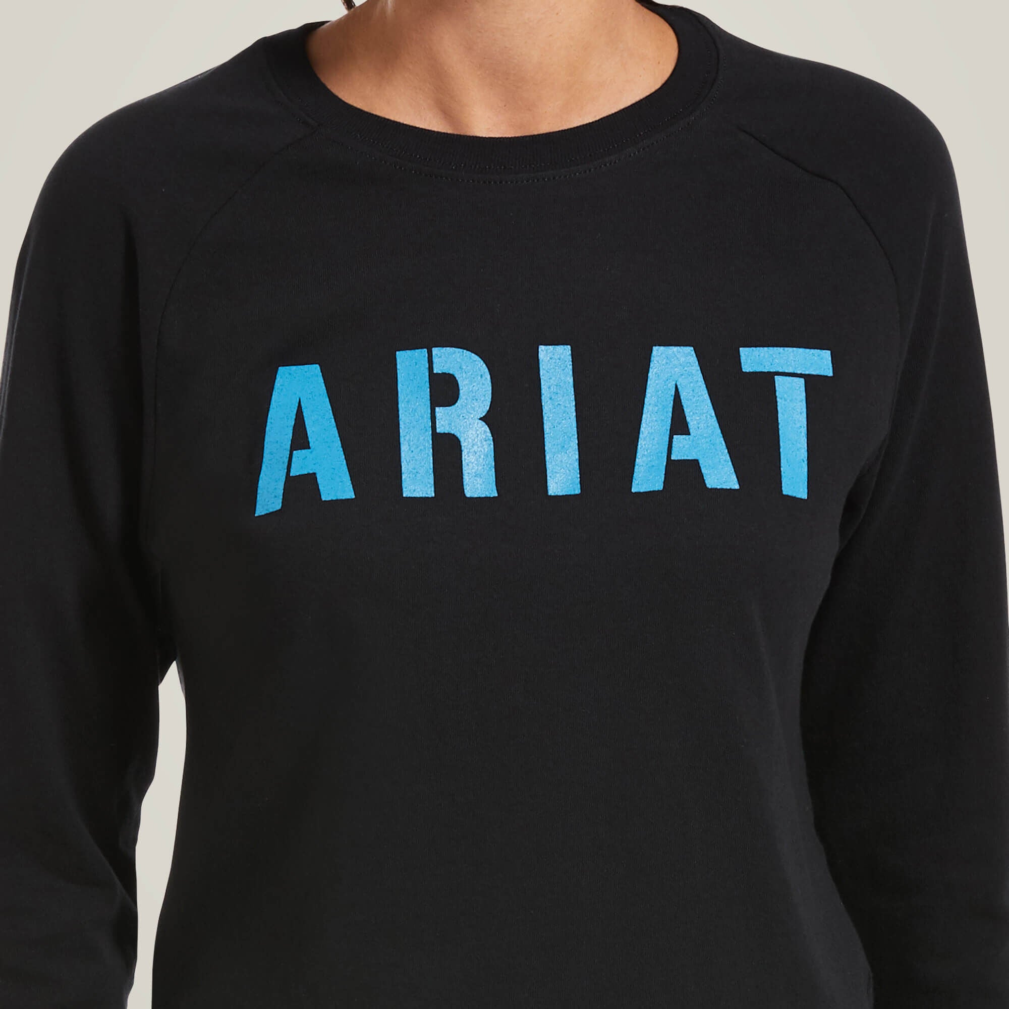 Rebar Cotton Strong Block T-Shirt Women - BLACK