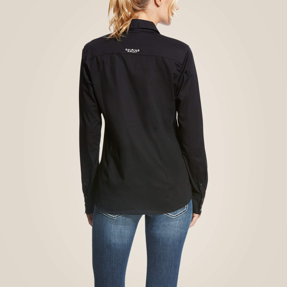 Kirby Stretch Shirt Women - BLACK