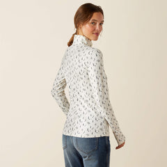Lowell 3.0 1/4 Zip Baselayer Women - FOREST HORSES