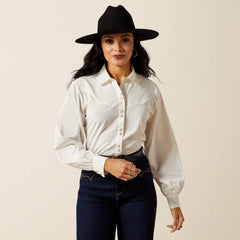 Jolie Shirt Women - WHITE ALYSSUM