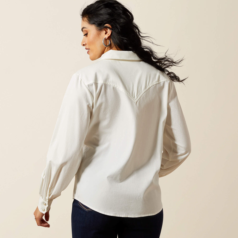 Jolie Shirt Women - WHITE ALYSSUM