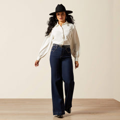 Jolie Shirt Women - WHITE ALYSSUM