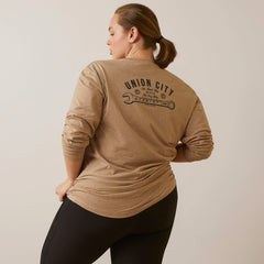 Rebar Workman Union City Women - OATMEAL HEATHER