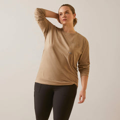 Rebar Workman Union City Women - OATMEAL HEATHER