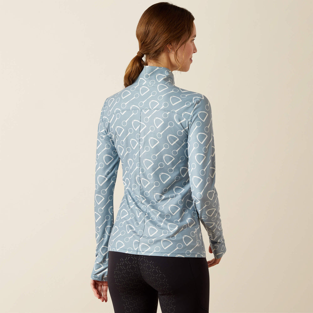 Lowell 3.0 1/4 Zip Baselayer Women - HARDWARE PRINT