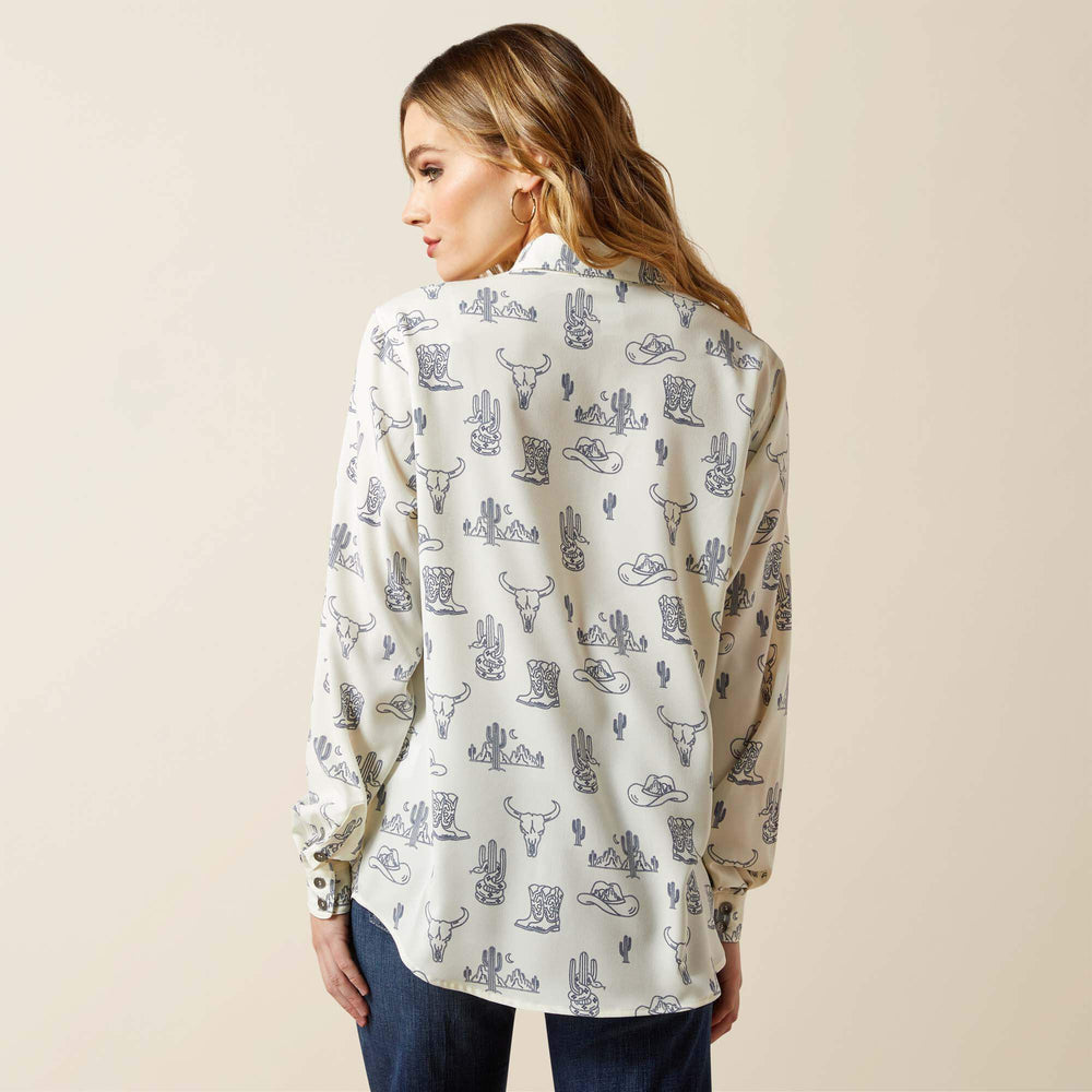 Homestyle Shirt Women - DESERTED PRINT