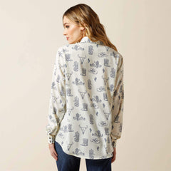 Homestyle Shirt Women - DESERTED PRINT