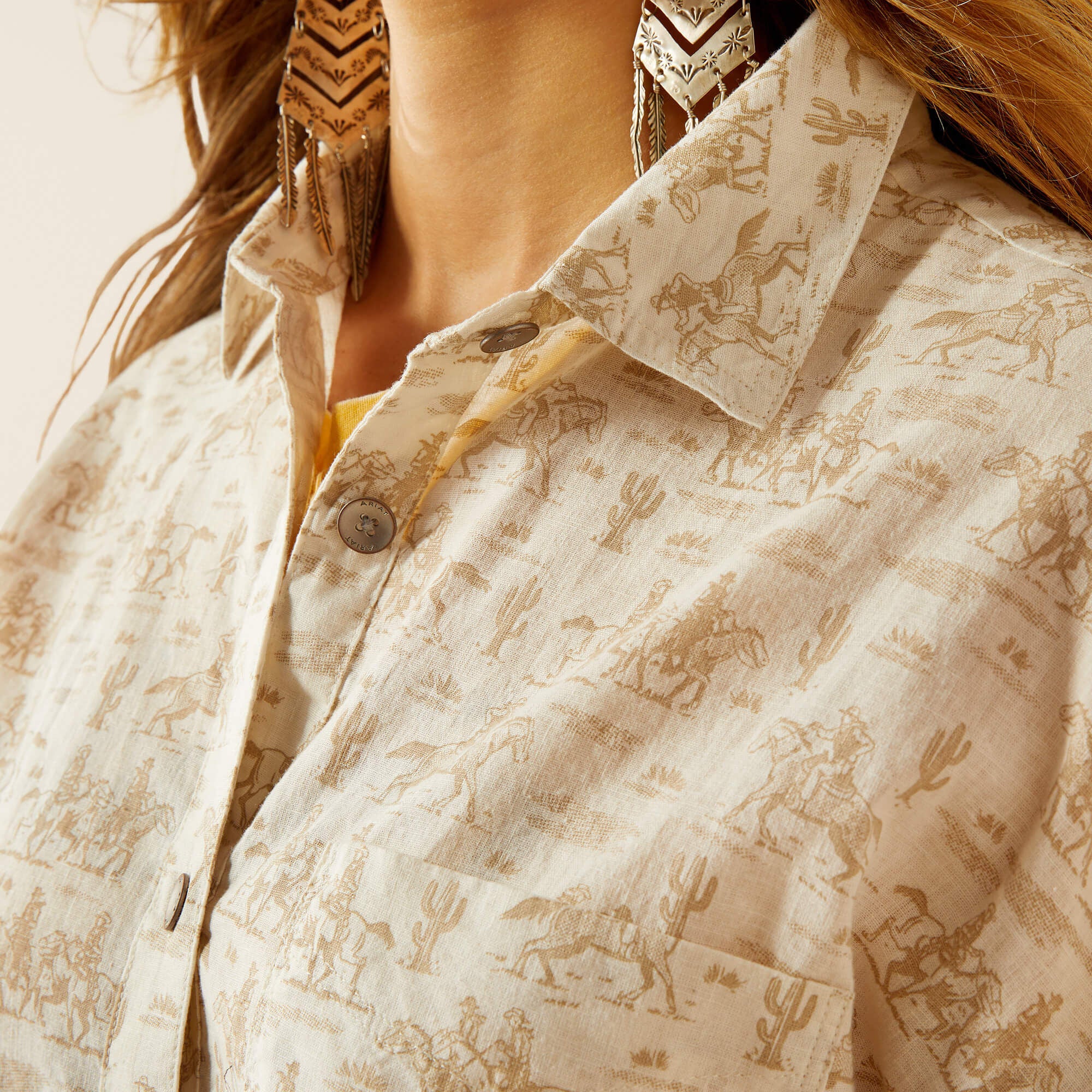 Poppy Summer Overshirt Shirt Women - COMIC TOILE
