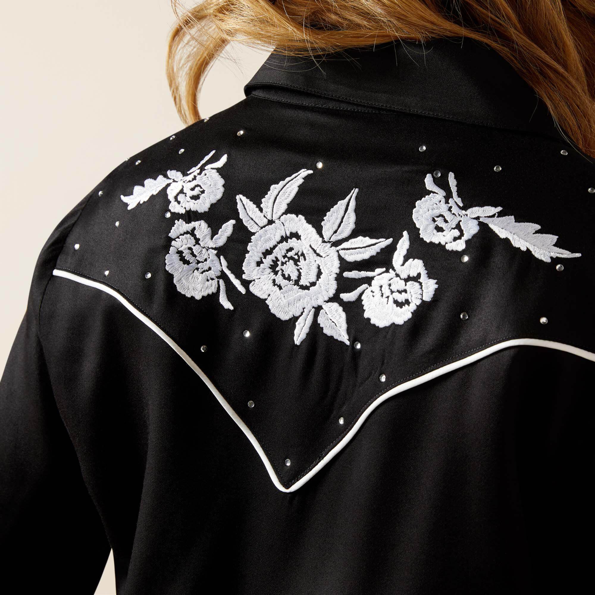 Viva Rodeo Shirt Women - BLACK