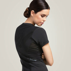 Ascent 1/4 Zip Baselayer Women - BLACK