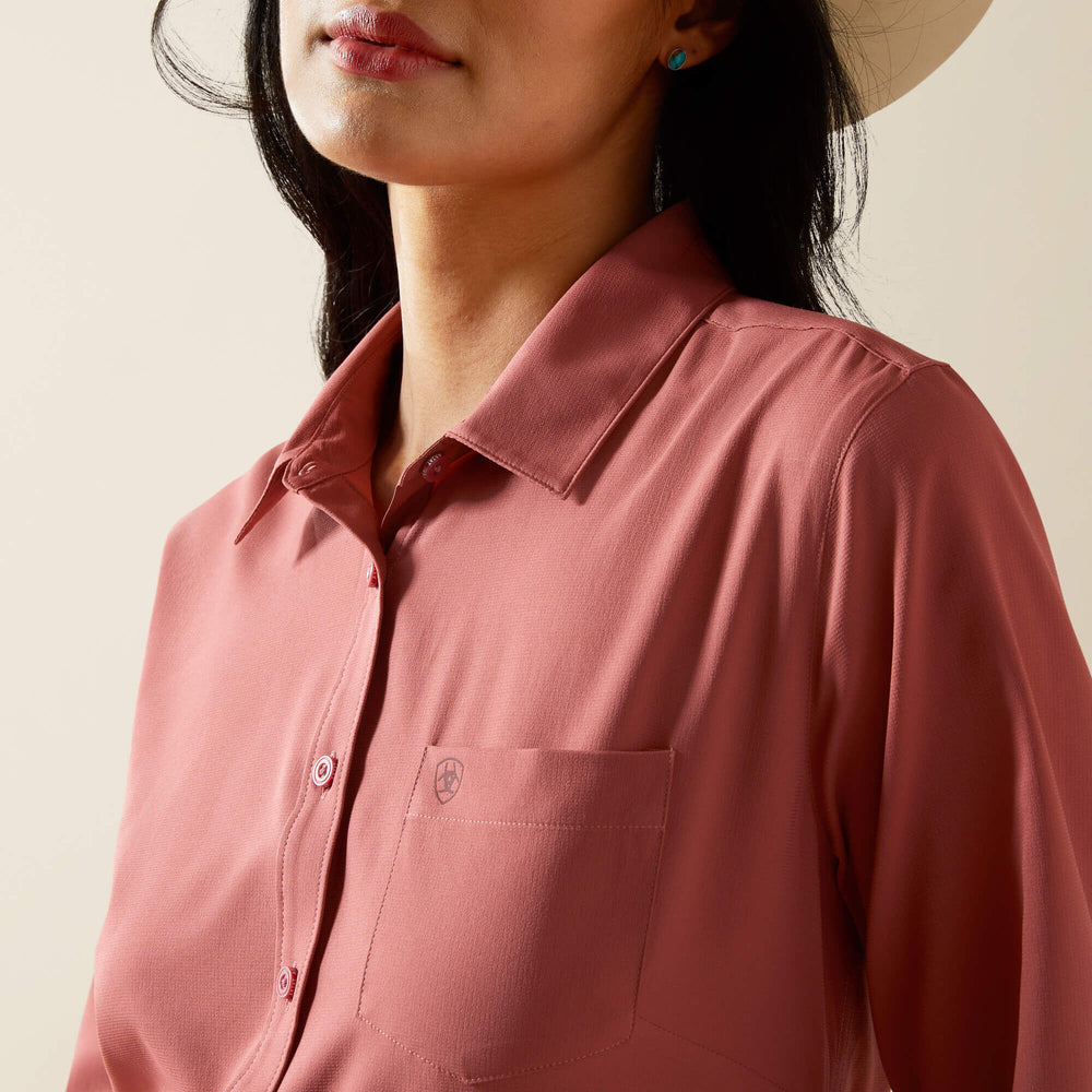 Kirby Pro Team Shirt Women - MAUVEWOOD