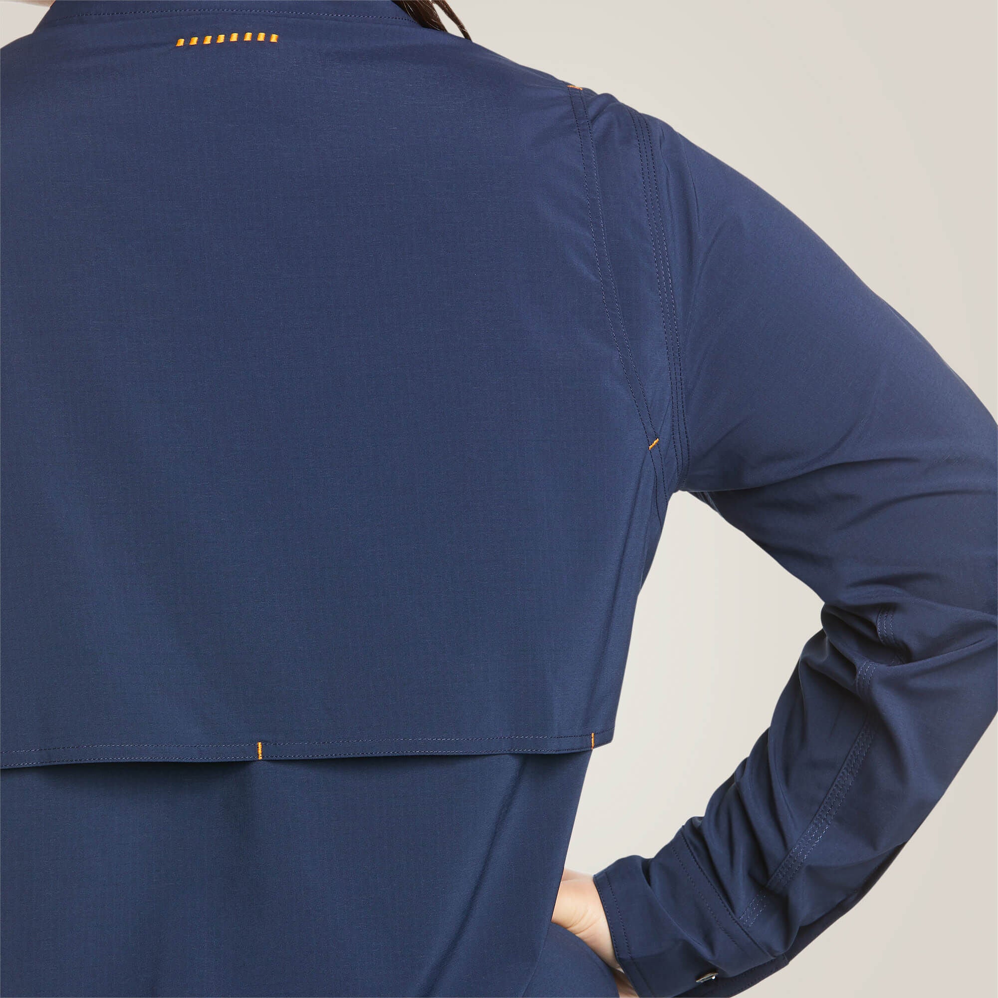 Rebar Made Tough VentTEK DuraStretch Work Shirt Women - NAVY