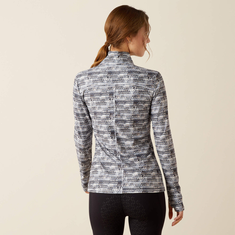 Lowell 3.0 1/4 Zip Baselayer Women - AUTUMN BATIK