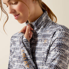 Lowell 3.0 1/4 Zip Baselayer Women - AUTUMN BATIK