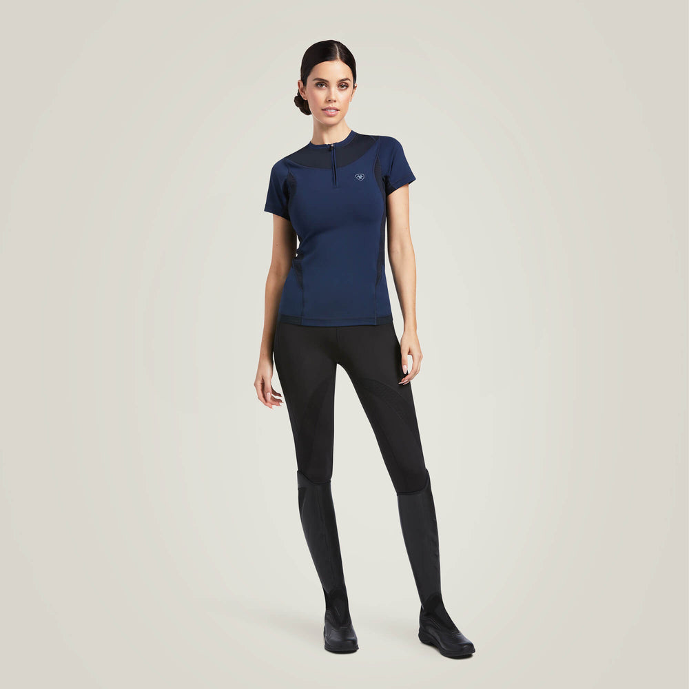 Ascent 1/4 Zip Baselayer Women - NAVY