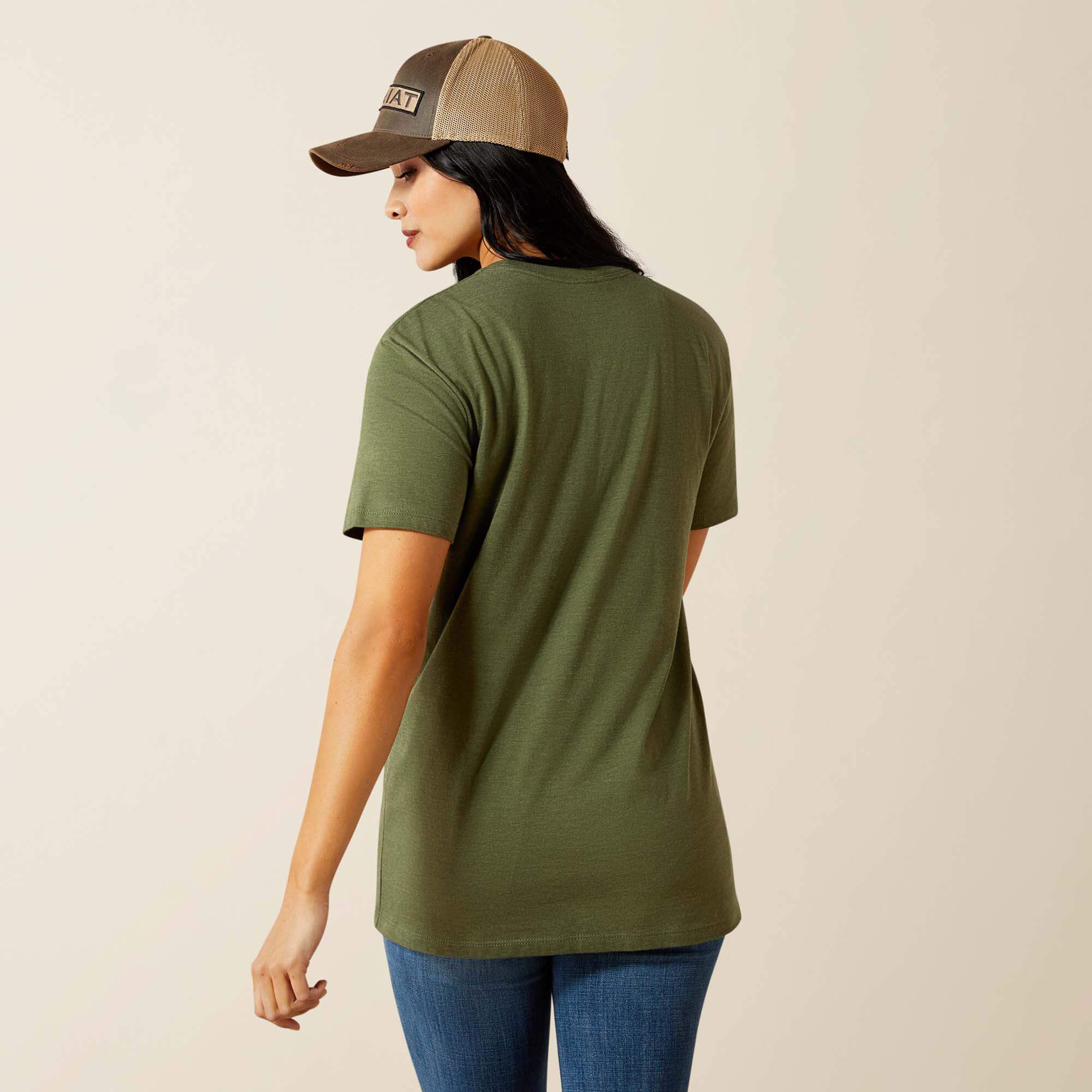 Ariat Desert Snake T-Shirt Women - OLIVE