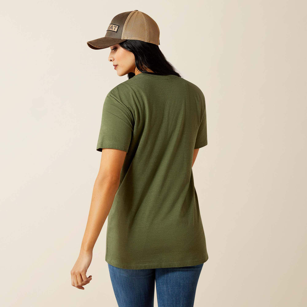 Ariat Desert Snake T-Shirt Women - OLIVE