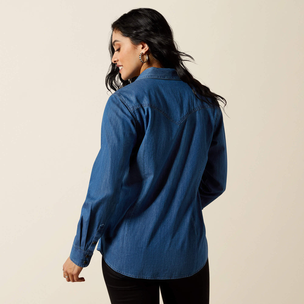 True Blue Shirt Women - VINTAGE INDIGO