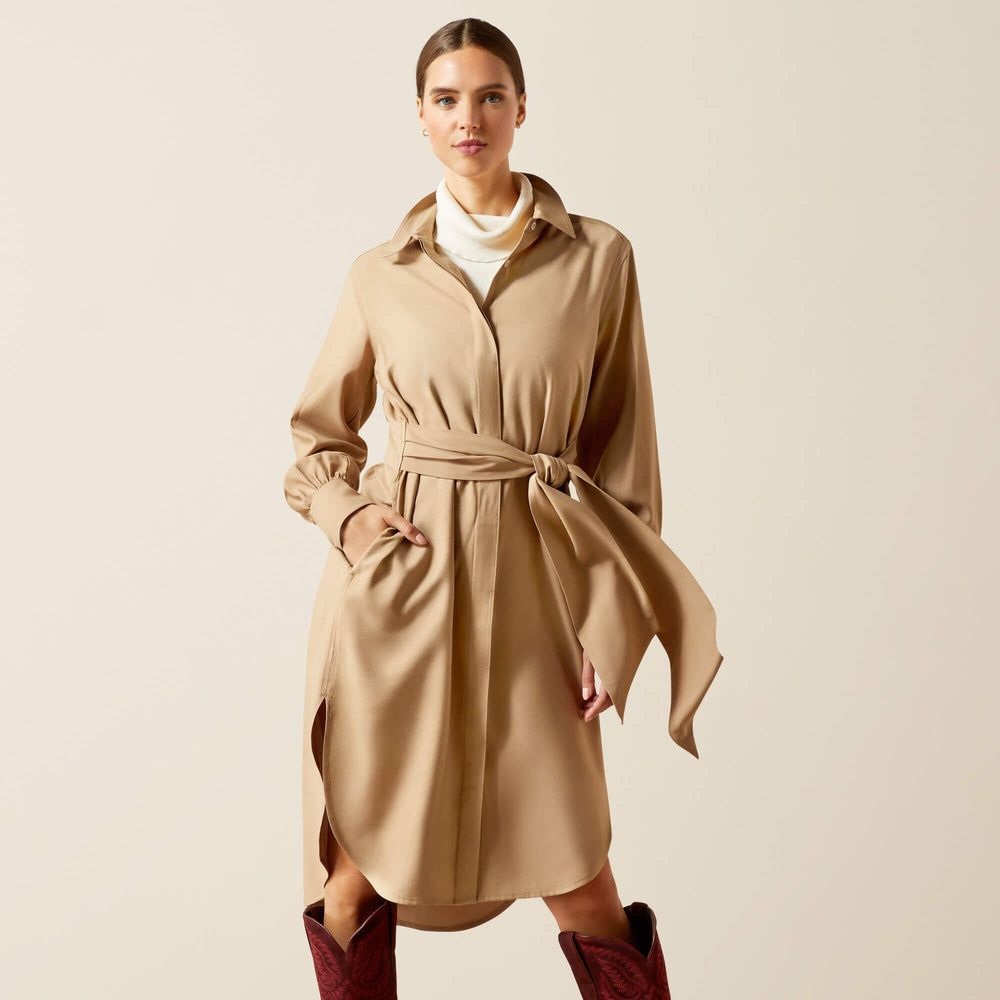 Culham Dress Women - FRENCH KHAKI