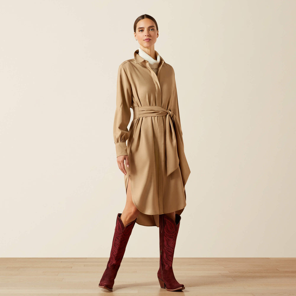 Culham Dress Women - FRENCH KHAKI