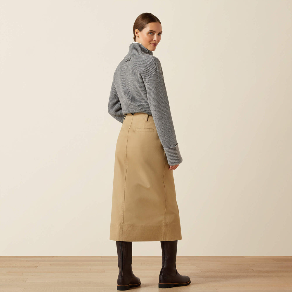Broughton Skirt Women - FRENCH KHAKI