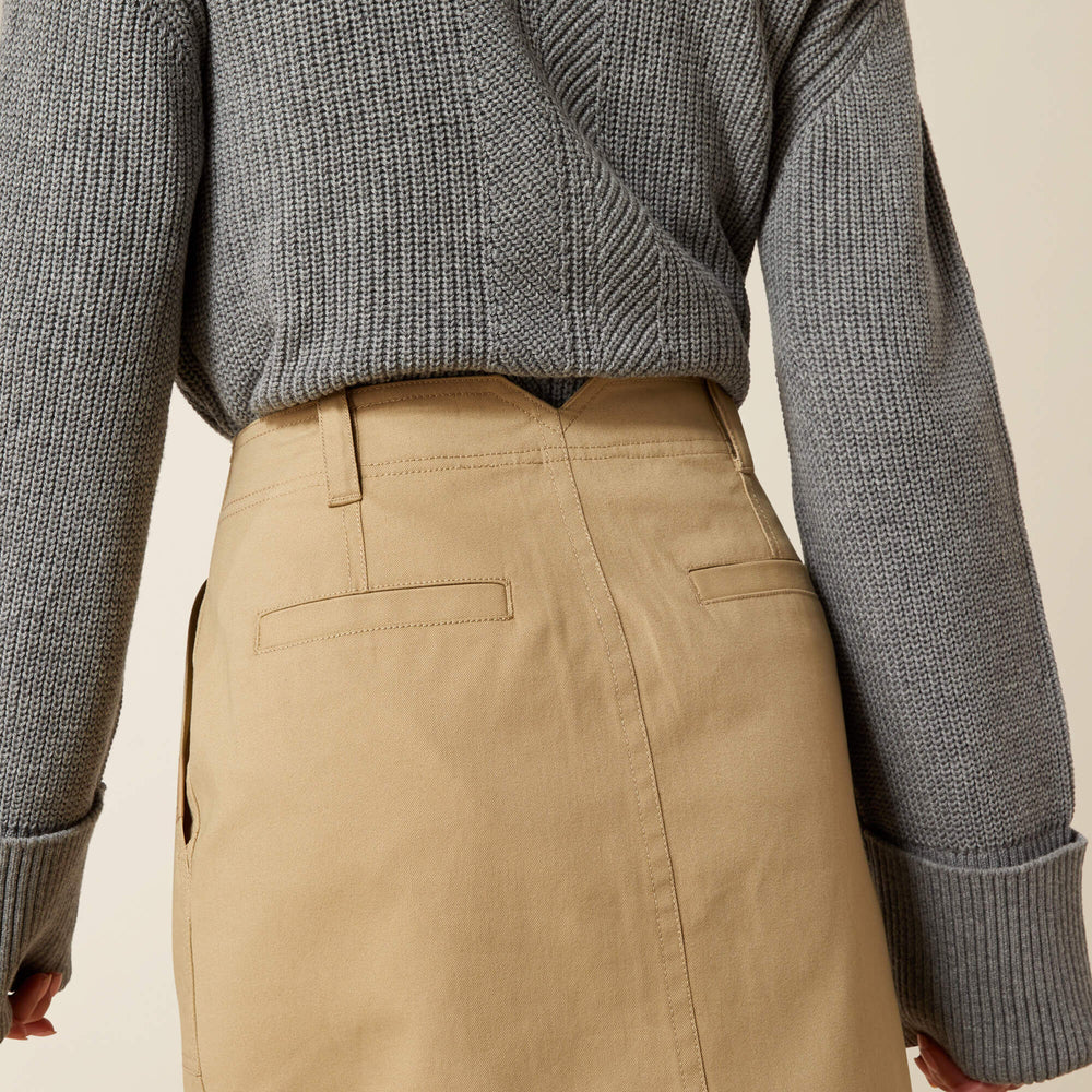 Broughton Skirt Women - FRENCH KHAKI