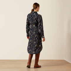 Culham Dress Women - NAVY FLORAL PRINT