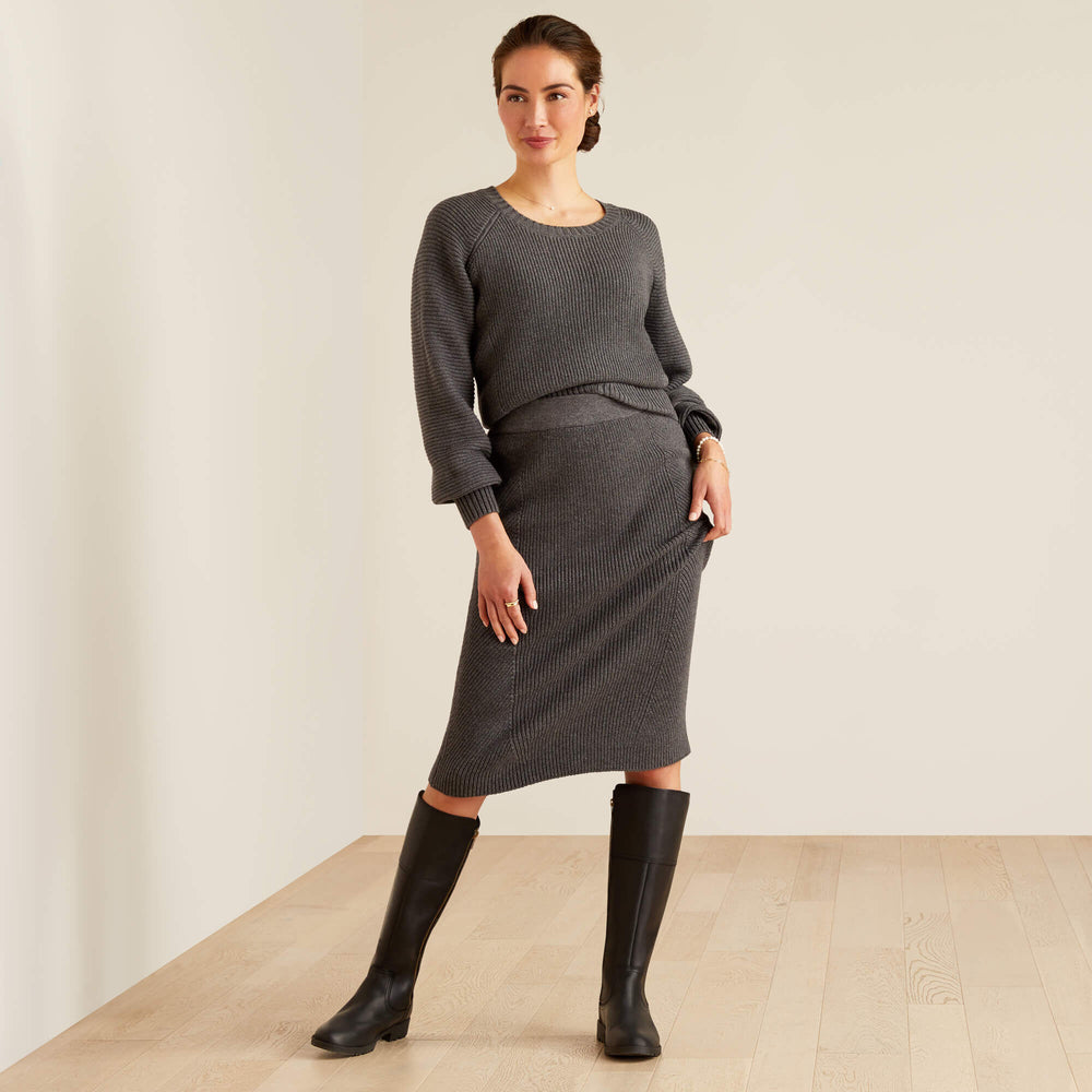 Malvern Skirt Women - CHARCOAL